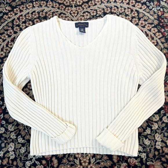 Charter Club Sweaters - Charter Club Petite Medium 100% Cotton Sweater